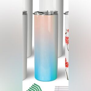 Tumbler 20 oz Stainless Steel, Straight, Skinny 20 oz